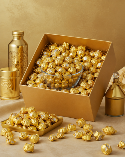 Golden Bliss Chocolates Pack of 100