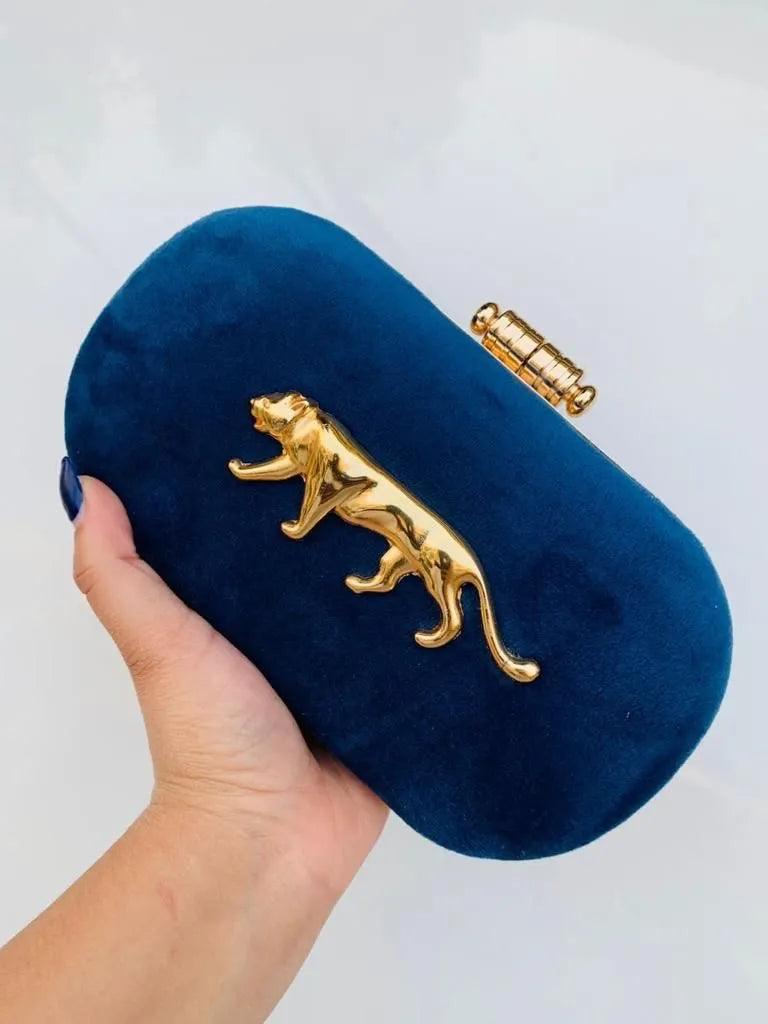 Blue Sabya Inspired Clutch Sling