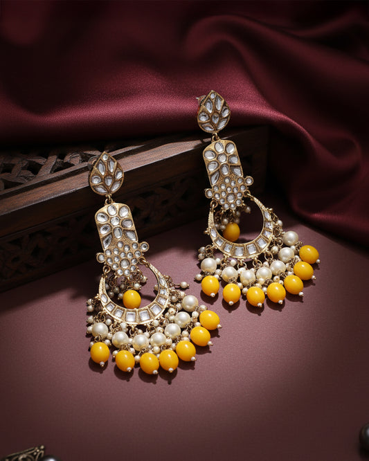 Yellow Ravleen Earring