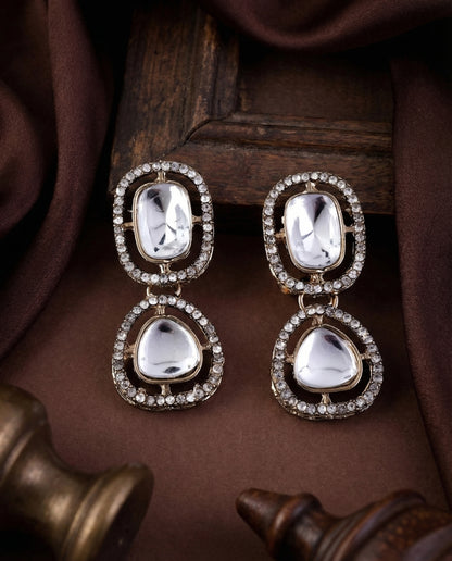 Ruva Polki Dupe Stud