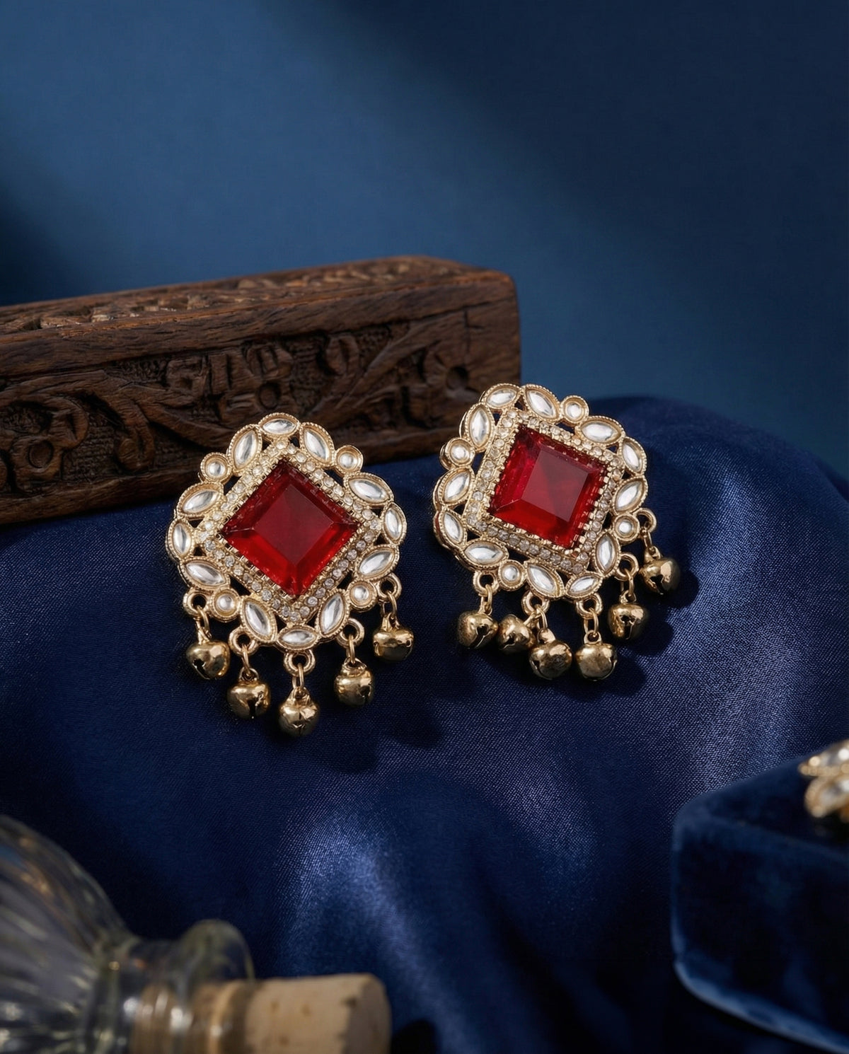 Ruby Zarrah Kashmiri Look Ghunghru Earring