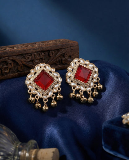Ruby Zarrah Kashmiri Look Ghunghru Earring