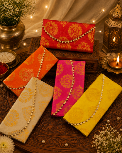 Ethnic Designer Cash Envelope For Shagun - Random