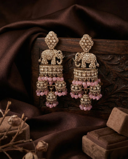 Blush Alveena Premium Designer Statement Earring