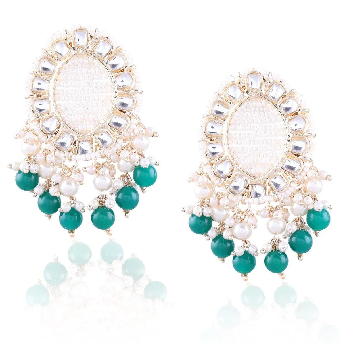 Dark Green Aashna Earring