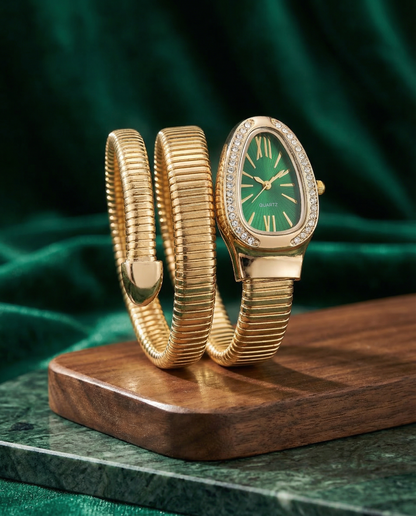 Serpenti Quartz Wrist Watch - Gold