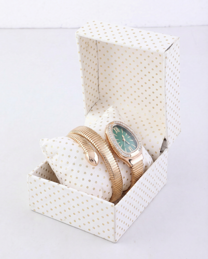 Serpenti Quartz Wrist Watch - Gold