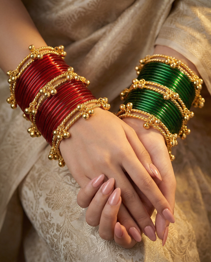 Sandali Premium Brass Ghunghroo Bangle