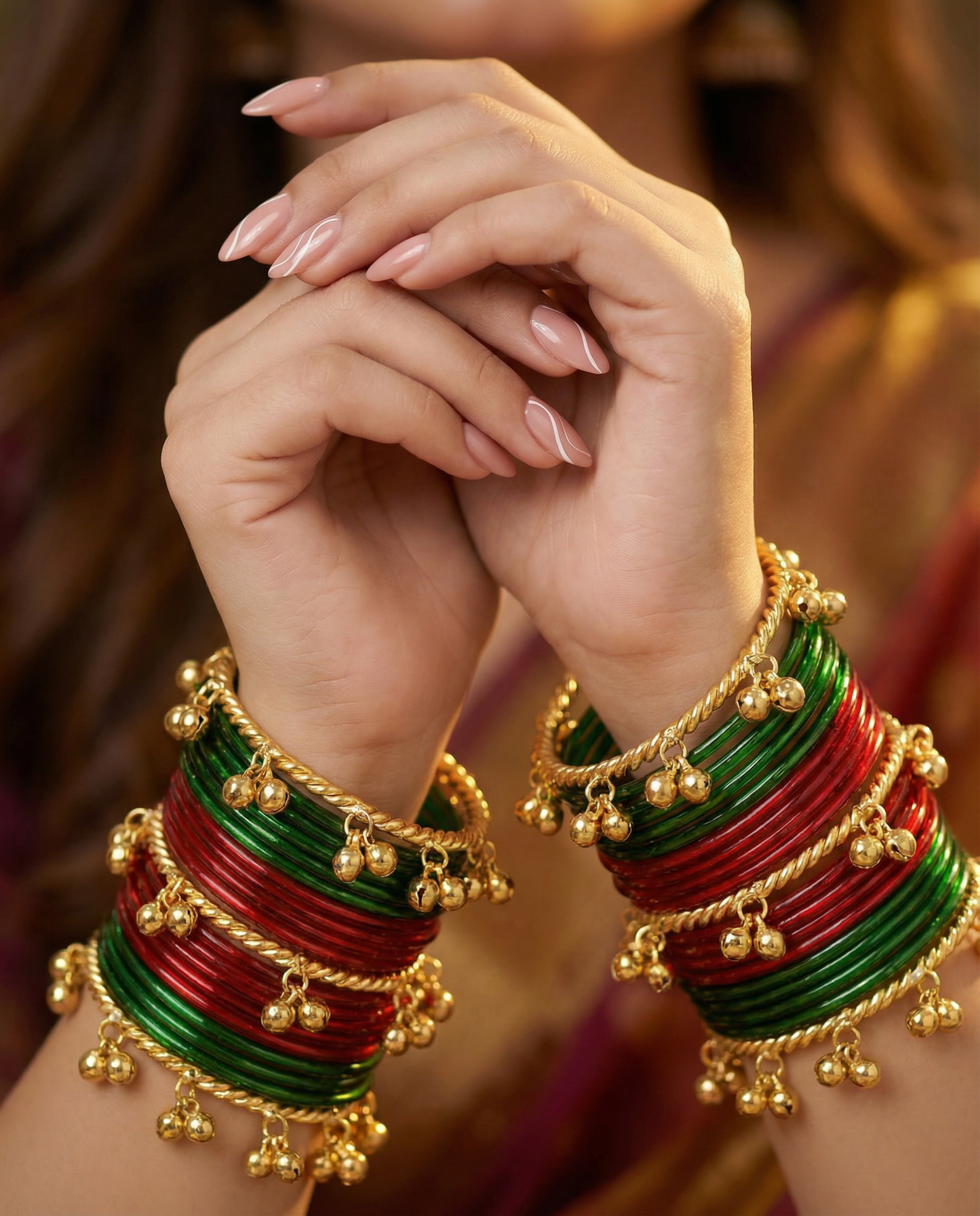 Sandali Premium Brass Ghunghroo Bangle