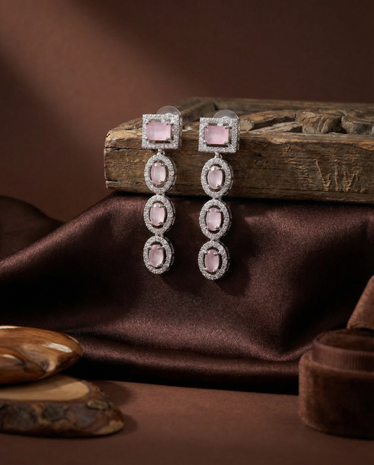 Blush Familia American Diamond Earring