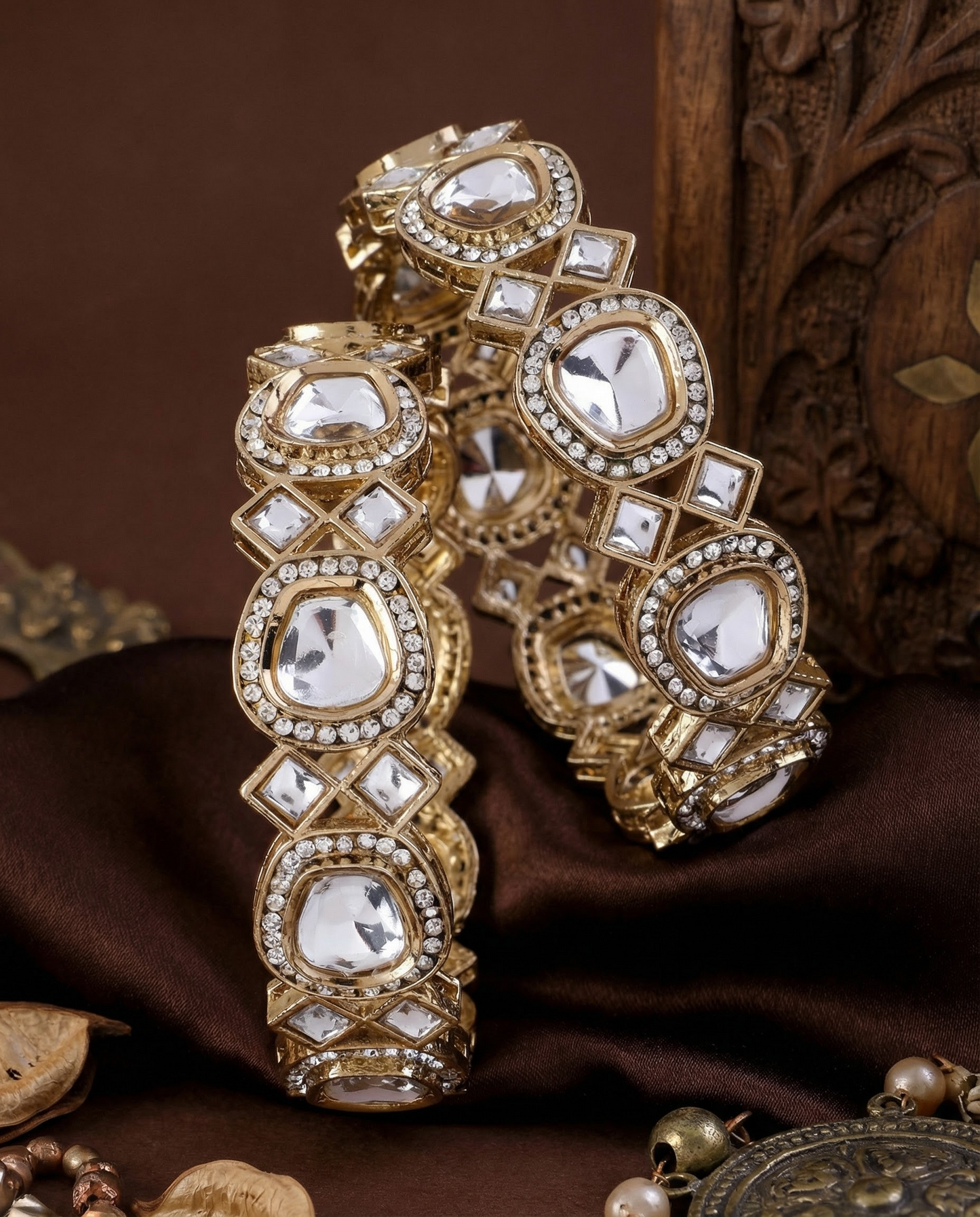 Liyafat Polki Dupe Bangle