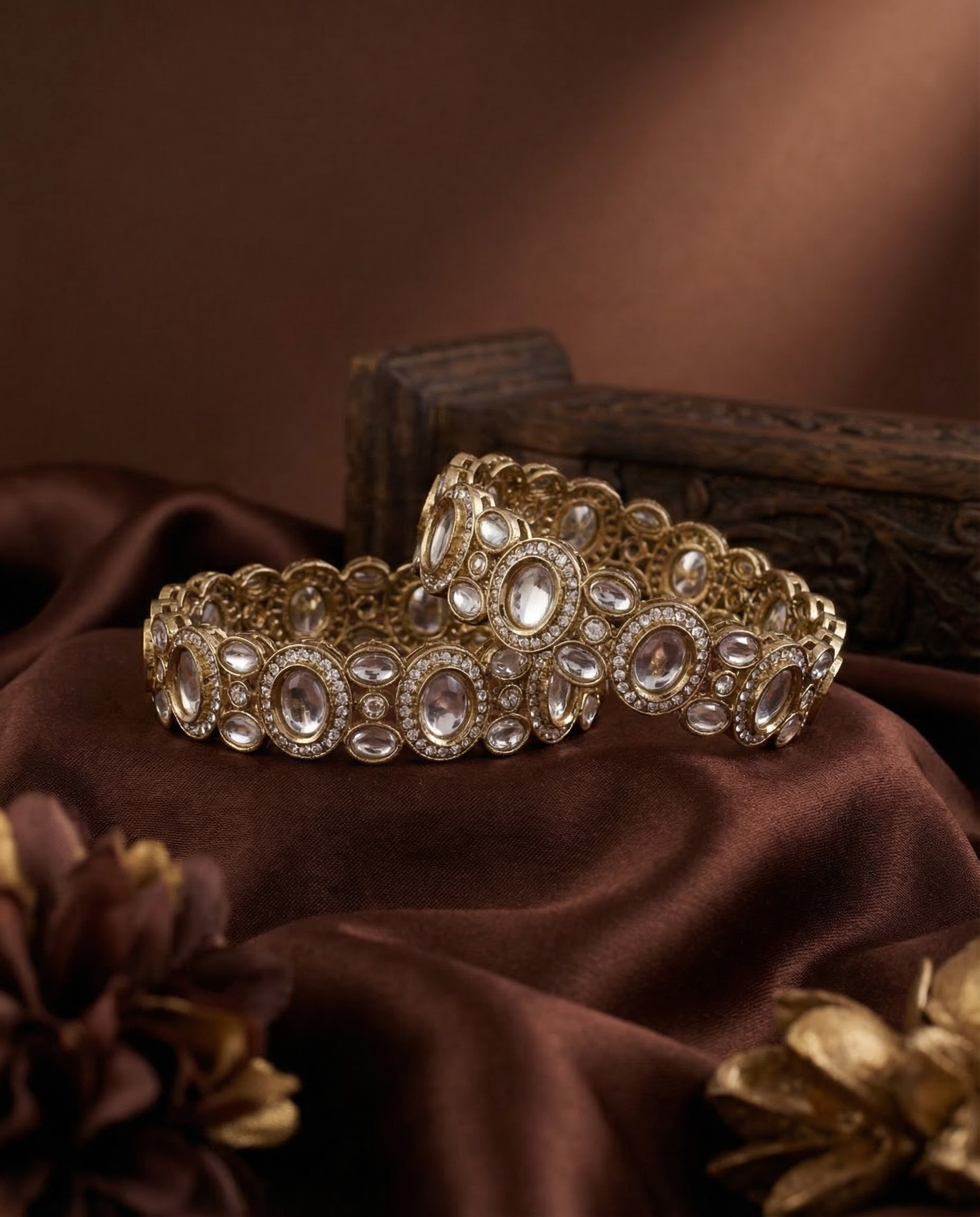 Shazia Polki Dupe Bangle