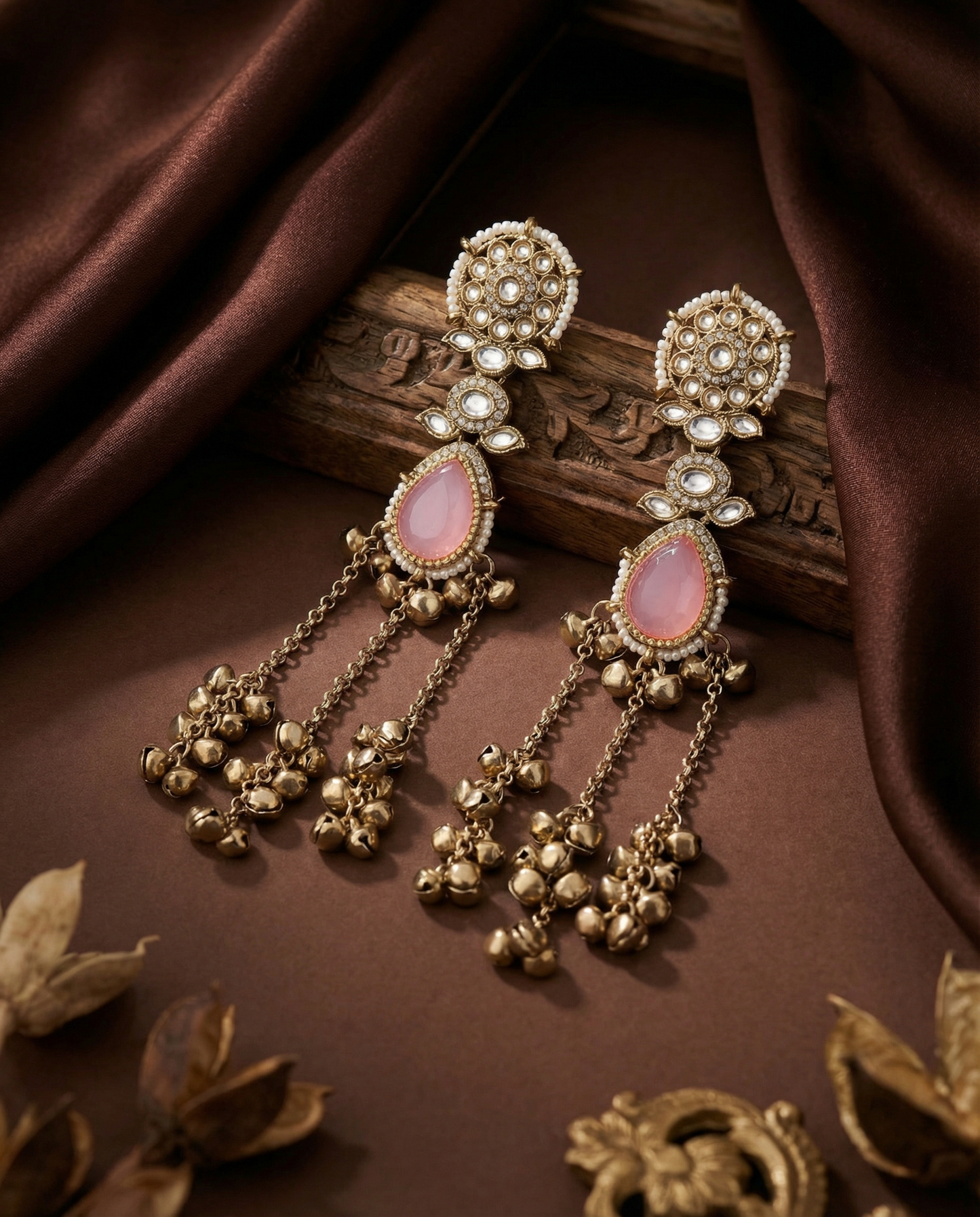 Blush Nakul Kashmiri Look Ghunghru Earring