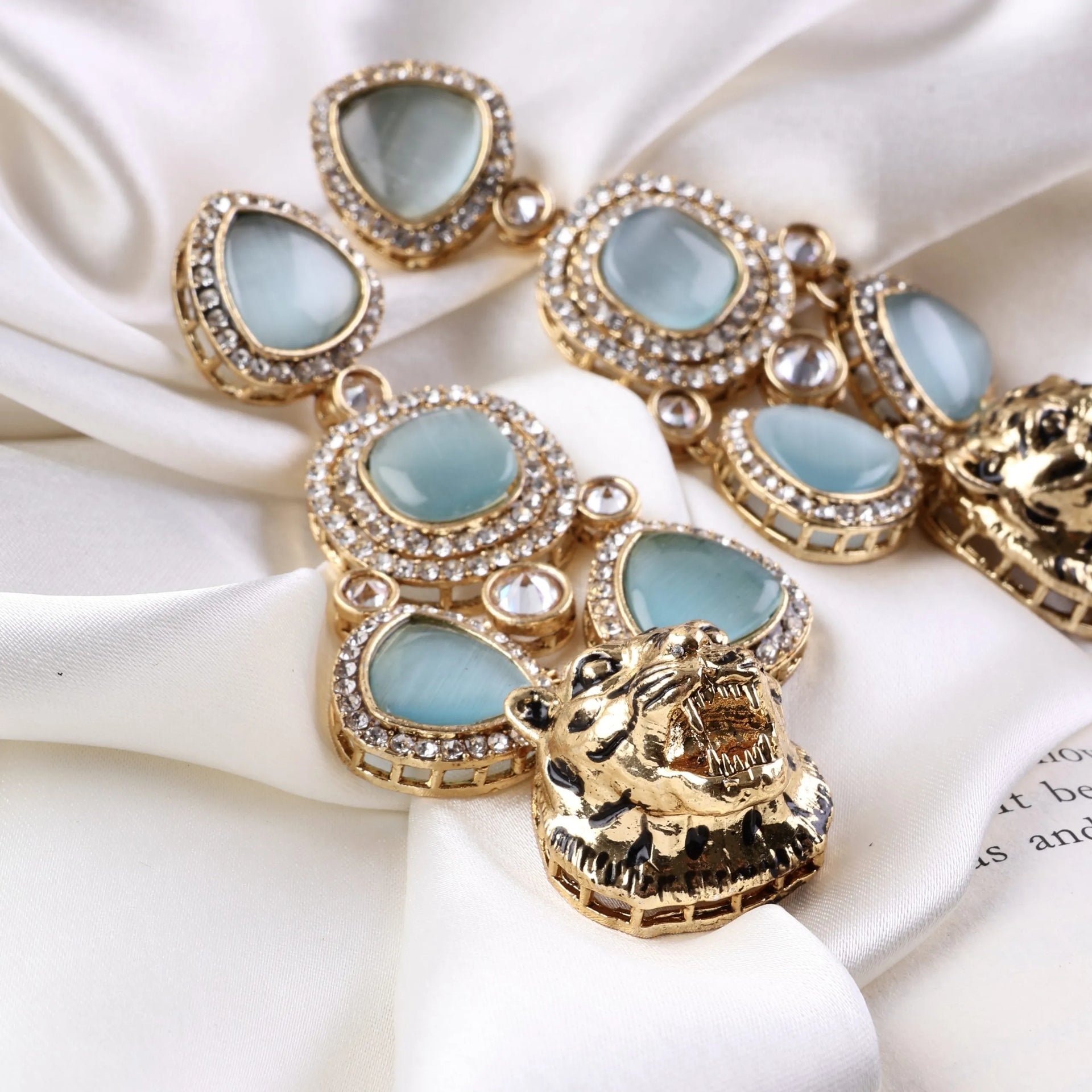 Turquoise Vanya Designer Earring