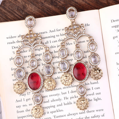 Ruby Kiara Designer Earring