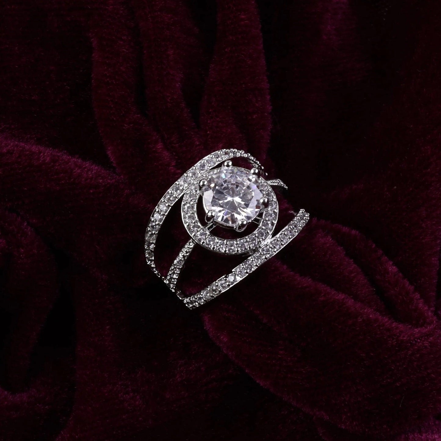 Larisa American Diamond Ring