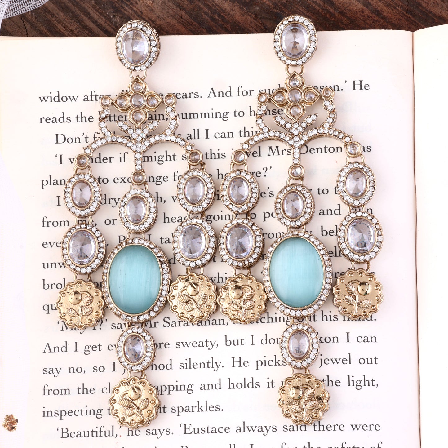 Turquoise Kiara Designer Earring