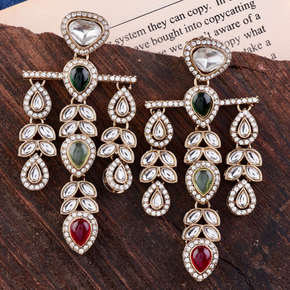 Multi Japneet Premium Designer Zircone Earring