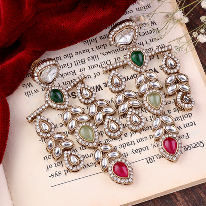 Multi Japneet Premium Designer Zircone Earring