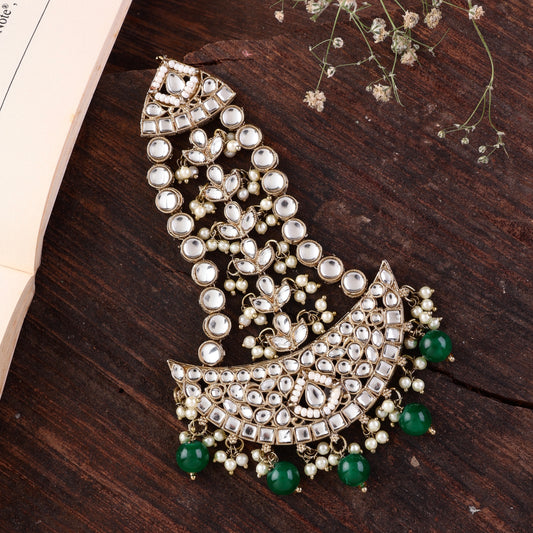 Green Yasin Passa / Side Jhumar