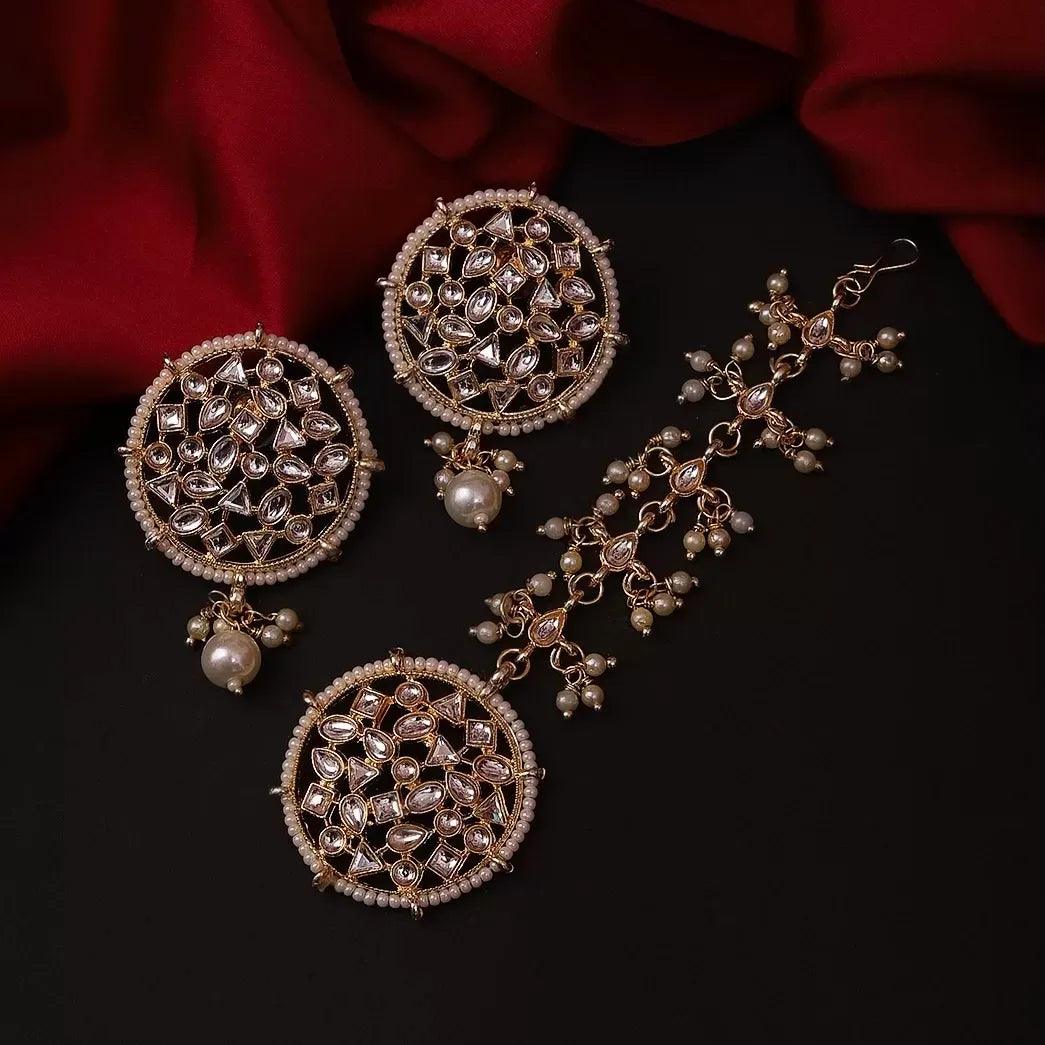 Aanya Teeka Earring Combo