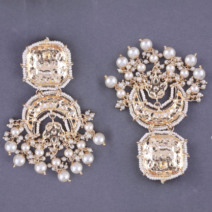 Golden Noor Pearl Earring