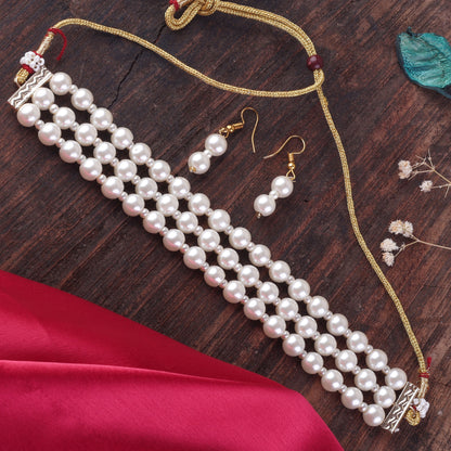 Pearl Choker Inspired KomalPanday