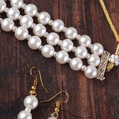 Pearl Choker Inspired KomalPanday