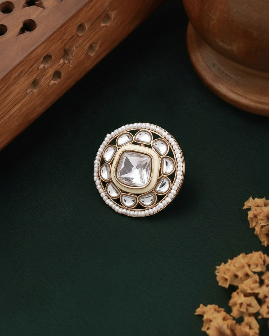 Ivory Ritu Ethnic Ring