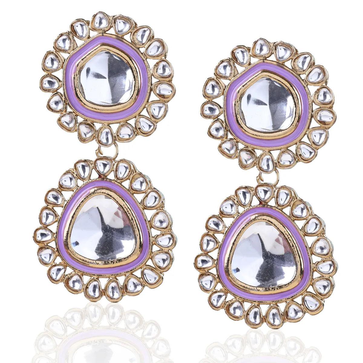 Lilac Neeraj Earring