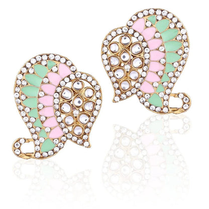 Mint Blush Urfi Stud
