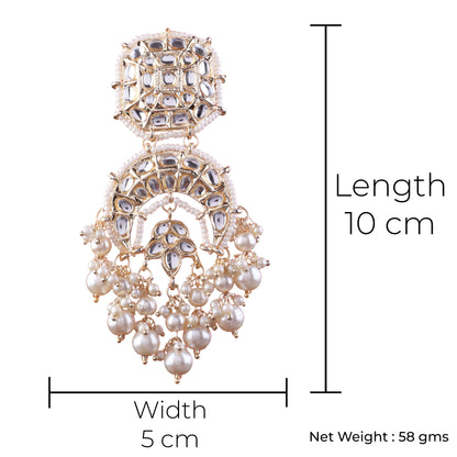 Golden Noor Pearl Earring