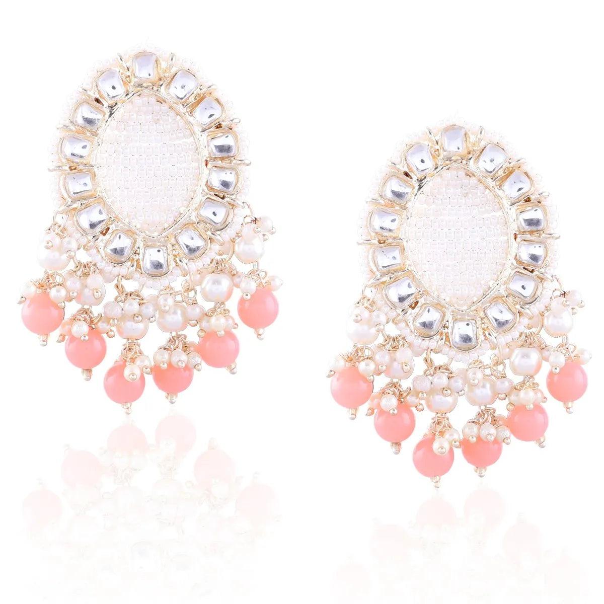 Peach Aashna Earring