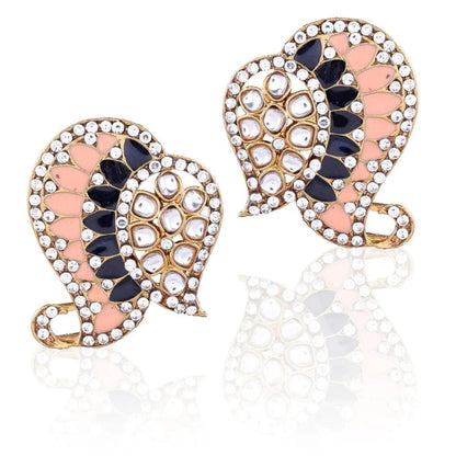 Peach Blue Urfi Stud