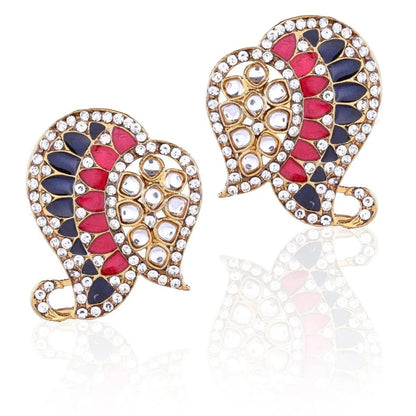 Pink Blue Urfi Stud