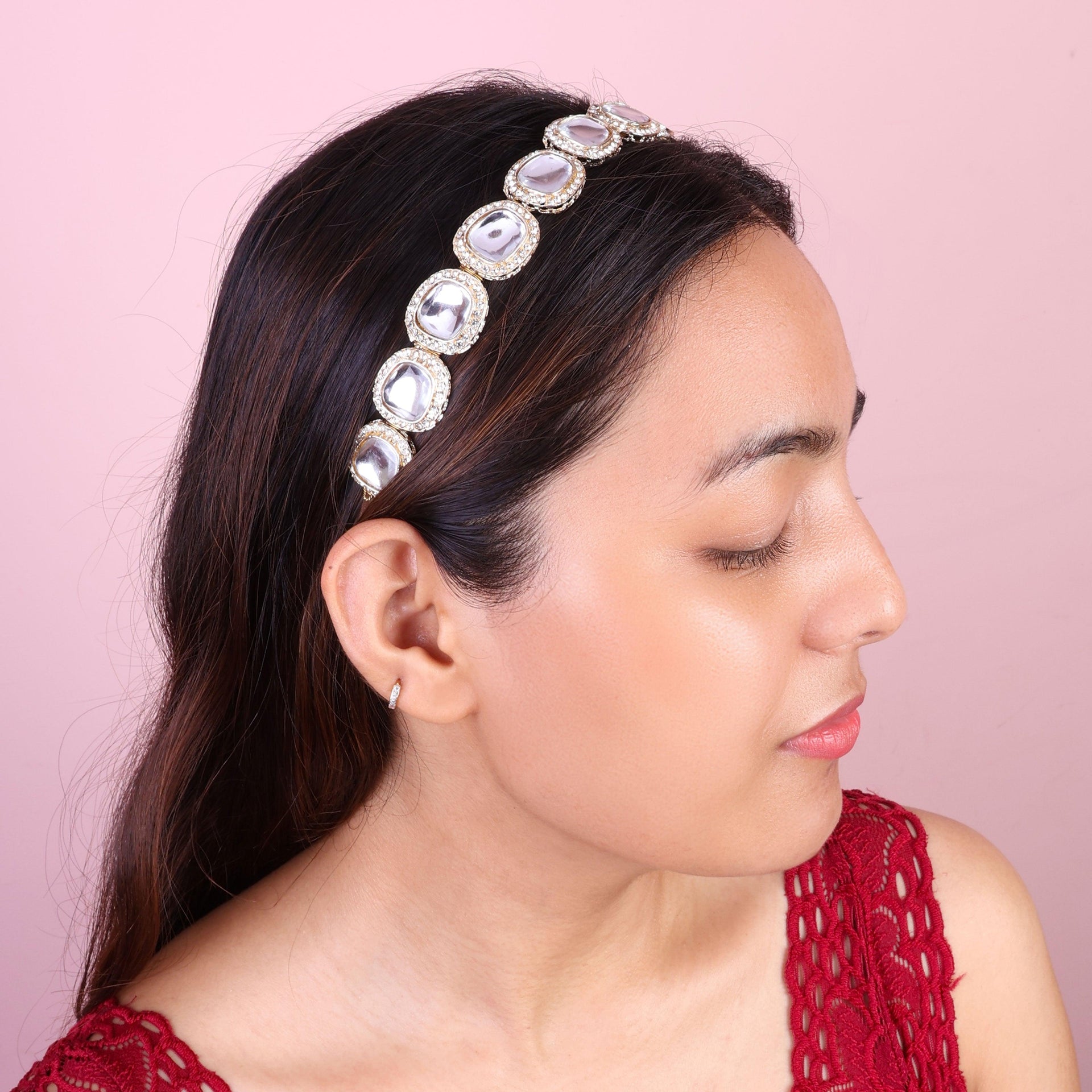 Arpita Polki Dupe Ethnic Hairband