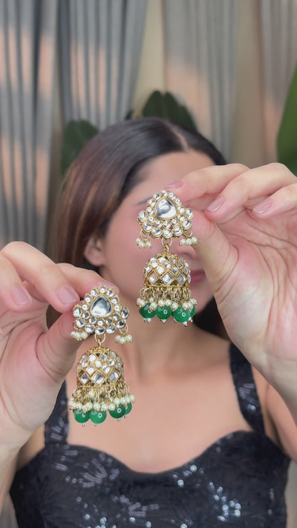 Green Myraahi Choker Set