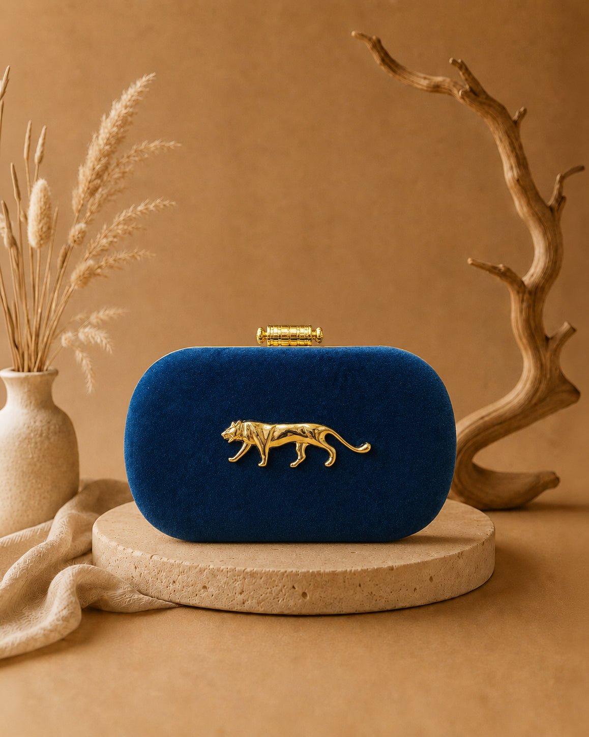 Blue Sabya Inspired Clutch Sling