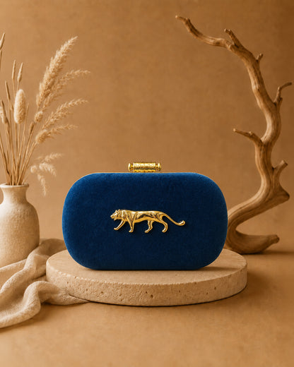 Blue Sabya Inspired Clutch Sling