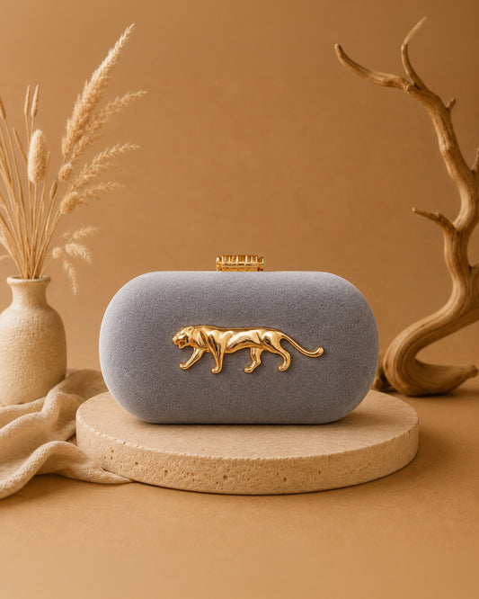 Grey Sabya Inspired Clutch Sling