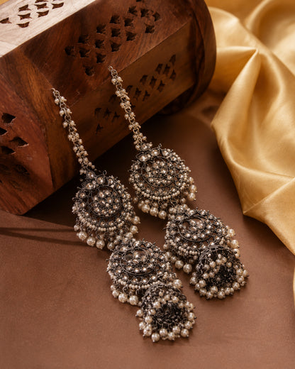Black Surbhi Jhumka