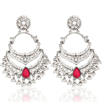 Wine Vahini Boho Earring