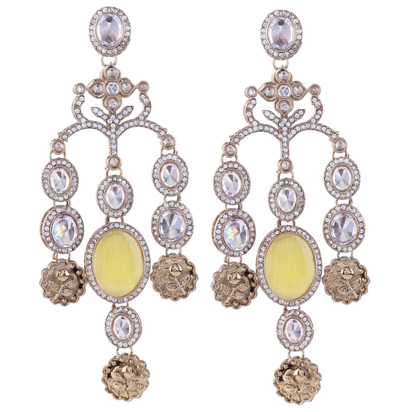 Yellow Kiara Designer Earring